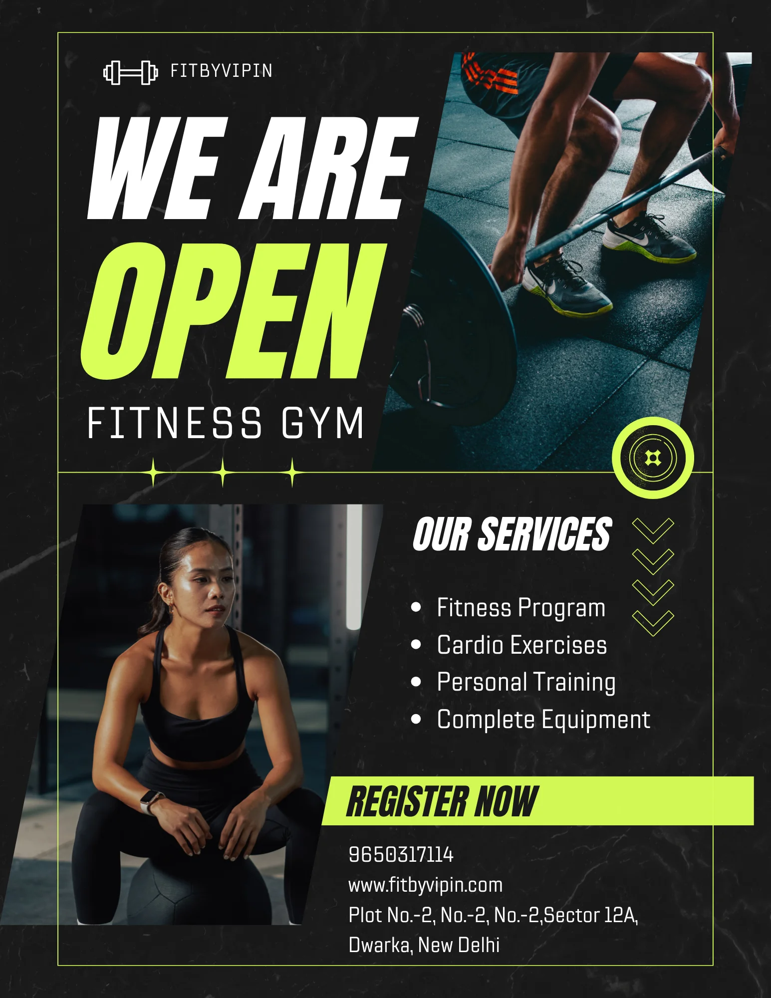 top gym in Dwarka